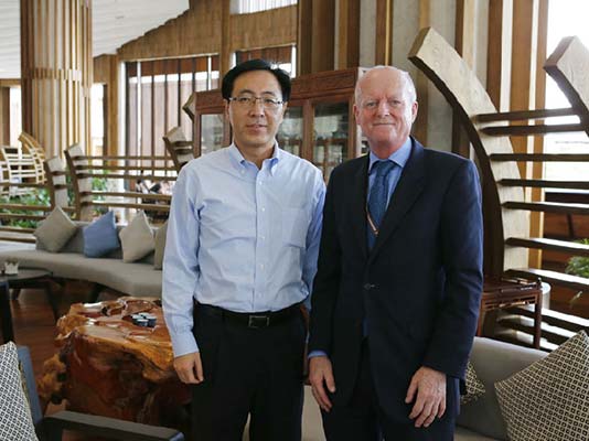 中免集團(tuán)董事長(zhǎng)、總經(jīng)理 彭輝接受穆迪報(bào)道專訪